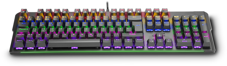 VELA Gaming SL-670013-BK | schwarz Tastatur, Mechanische RGB
