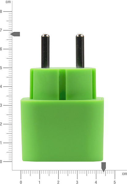 TURAX USB Power Adapter - 2-Port, green
