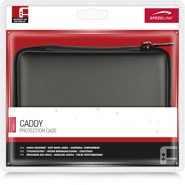 CADDY Protection Case - for N3DS XL-NDSi XL, black