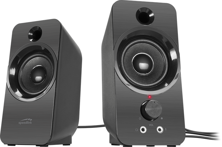 DAROC Stereo Speaker, black | SL-810005-BK