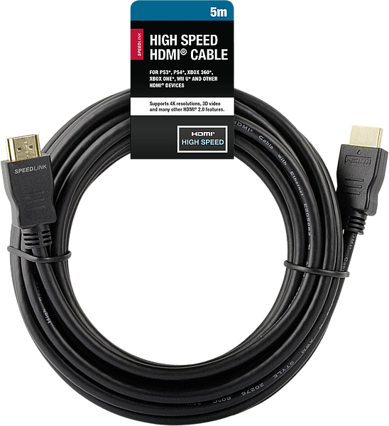 HIGH SPEED HDMI Cable - for PS3, 5m