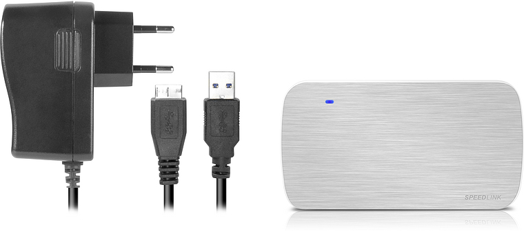 NOBILÉ Active USB Hub - 4-Port - USB 3.0, silver