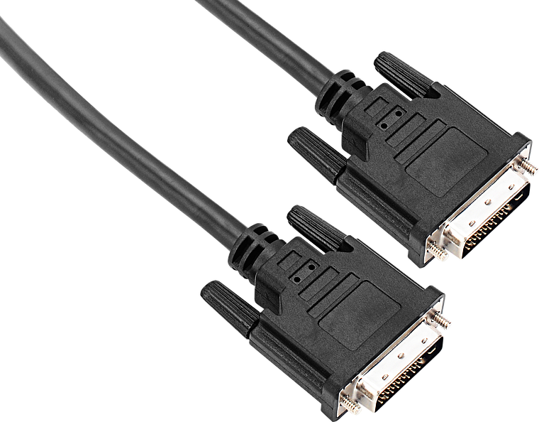 DVI-D Dual Link Cable, 1.80m Basic
