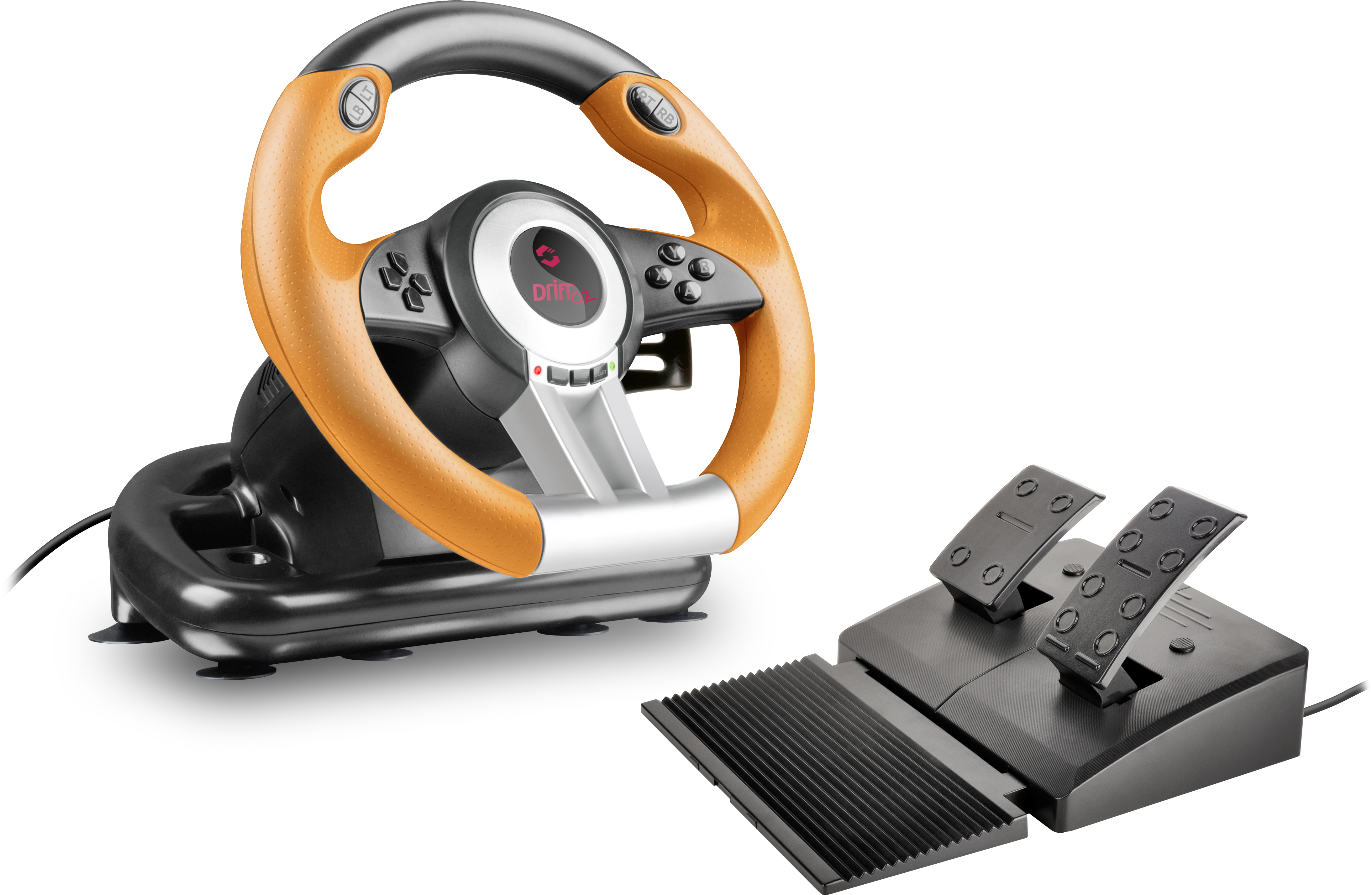 DRIFT O.Z. Racing Wheel PC, black-orange | SL-6695-BKOR-01
