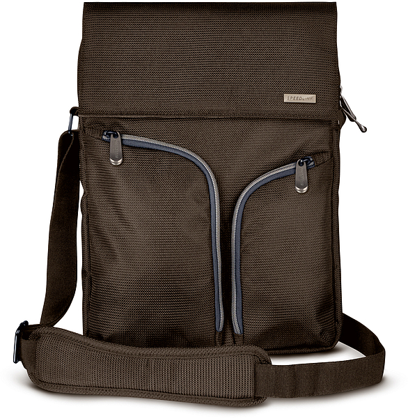 11''/27,9cm CONVEY Vertical Tablet Bag, brown