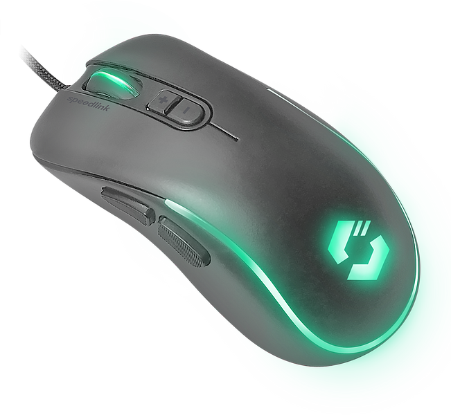 ASSERO Gaming Mouse, black