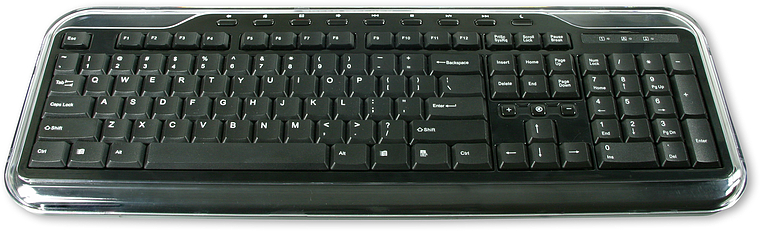 Crystal Black Keyboard