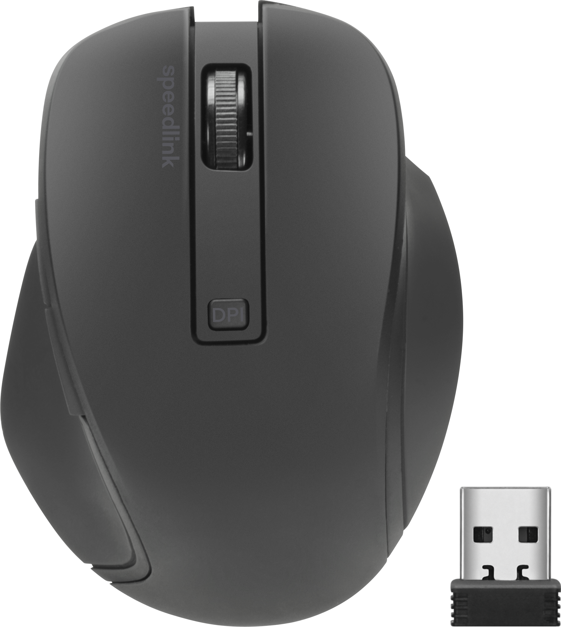 CALADO Compact Silent Mouse - Wireless, rubber- black | SL-630016-RRBK
