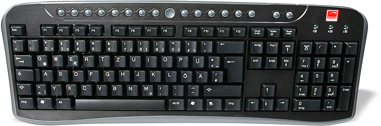 Instant Access Keyboard, solid black